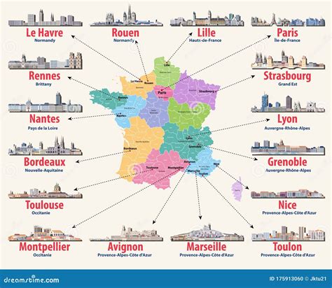 france city names list